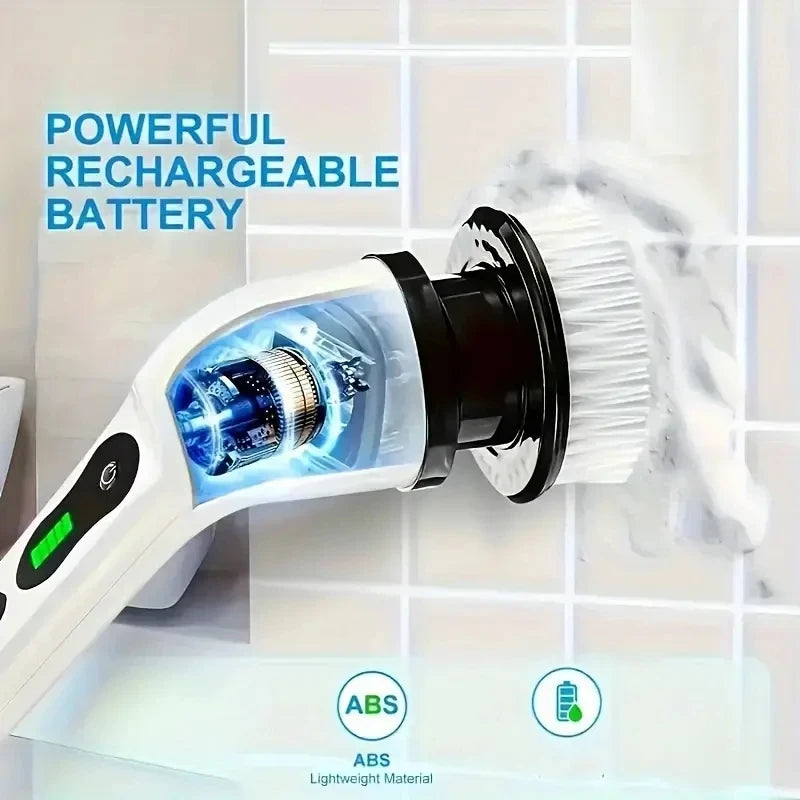 Electric Rotating Cleaning Scrubber