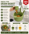 Food Strainer & Sink Organizer